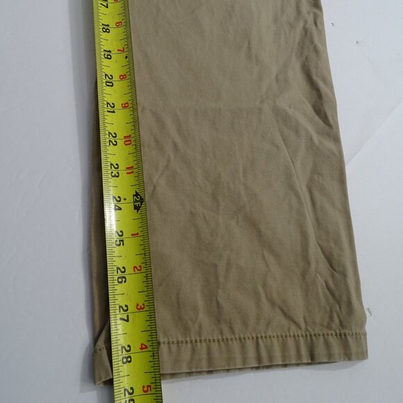 Tommy Hilfiger Straight Leg Khaki Chino Pants Mens Size 35 x 30 Preppy Casual - Picture 11 of 13